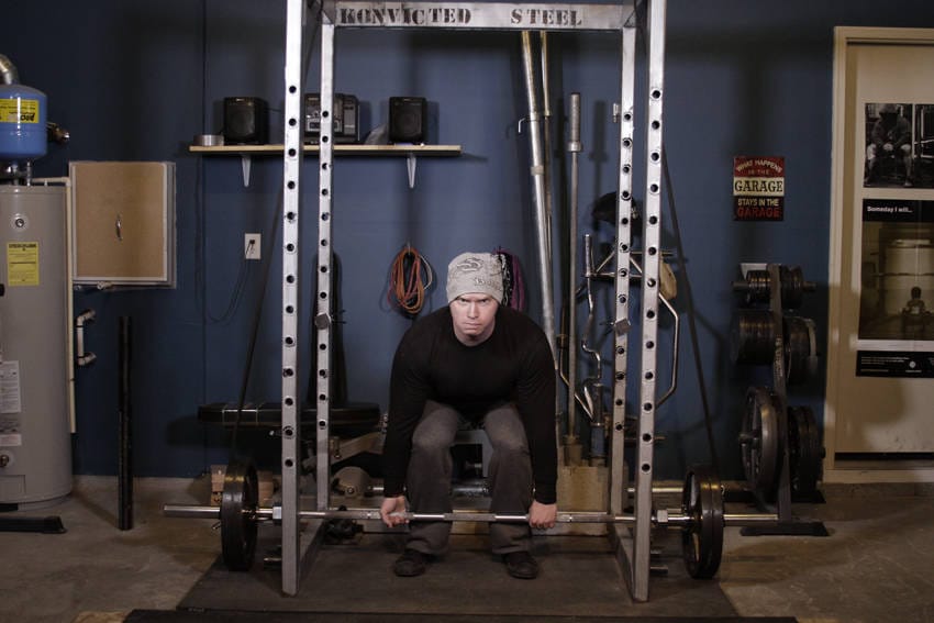 Reverse Band Deadlift - Step 0
