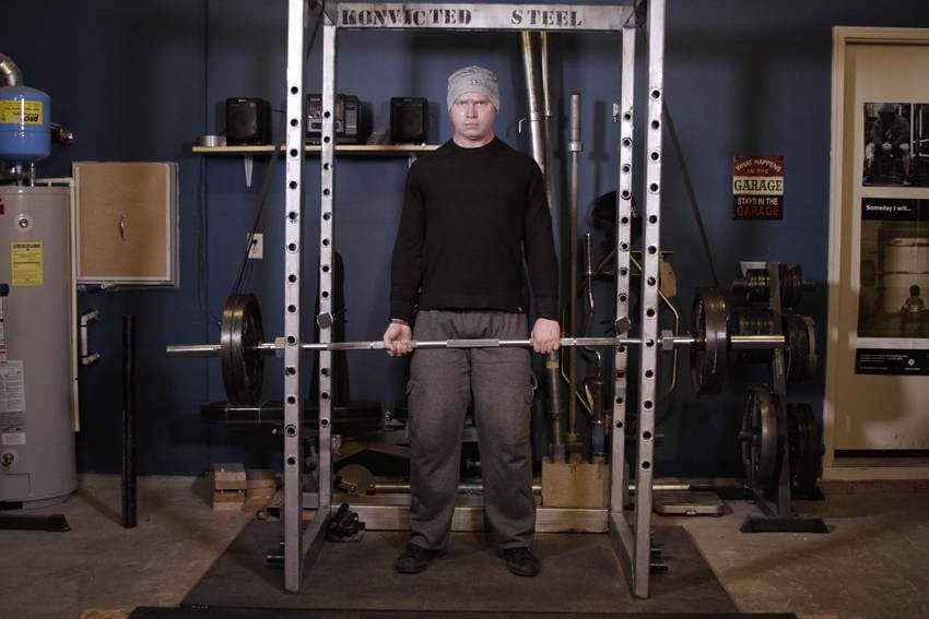 Reverse Band Deadlift - Step 1