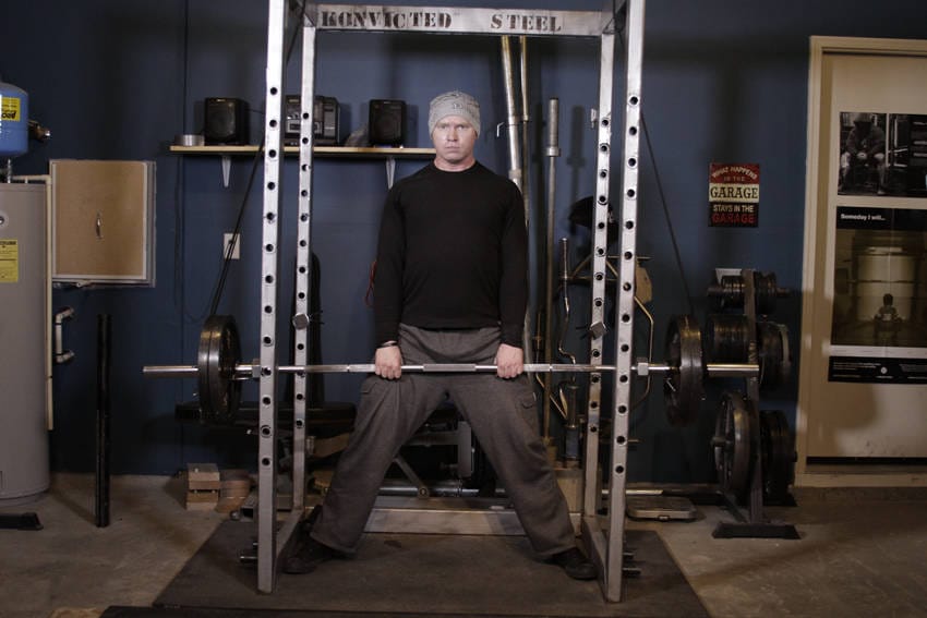 Reverse Band Sumo Deadlift - Step 1