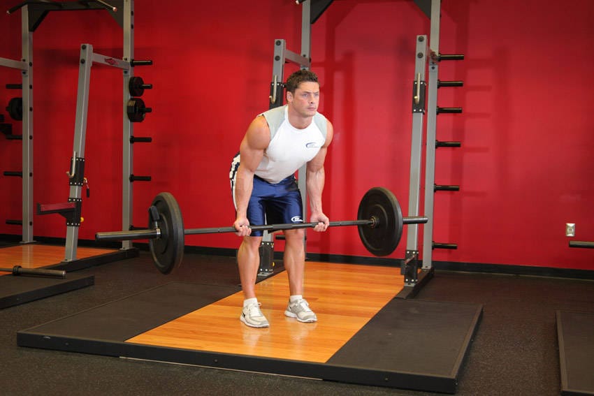 Reverse Grip Bent-Over Rows - Step 1