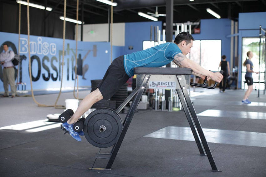 Reverse Hyperextension - Step 1