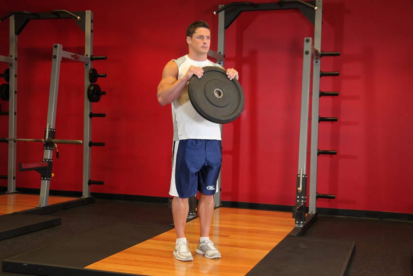 Reverse Plate Curls - Step 1