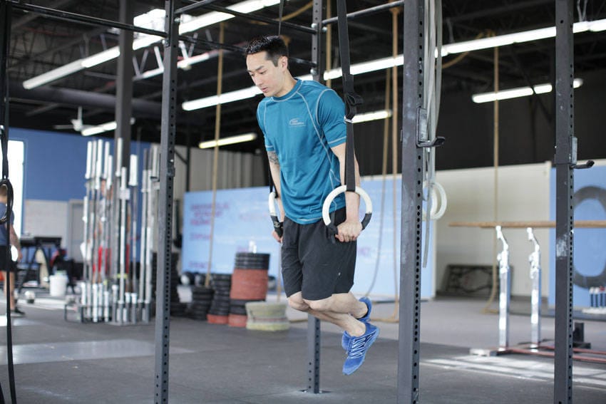 Ring Dips - Step 1