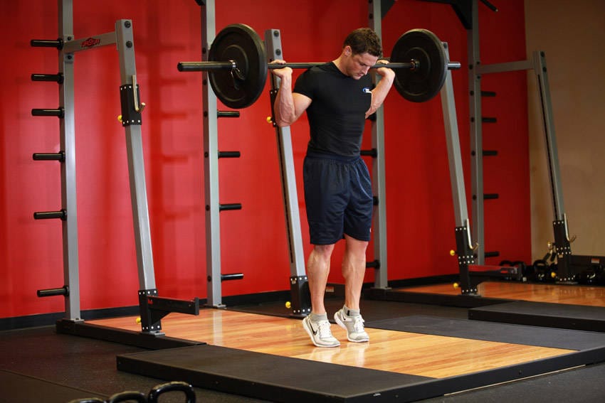 Rocking Standing Calf Raise - Step 1