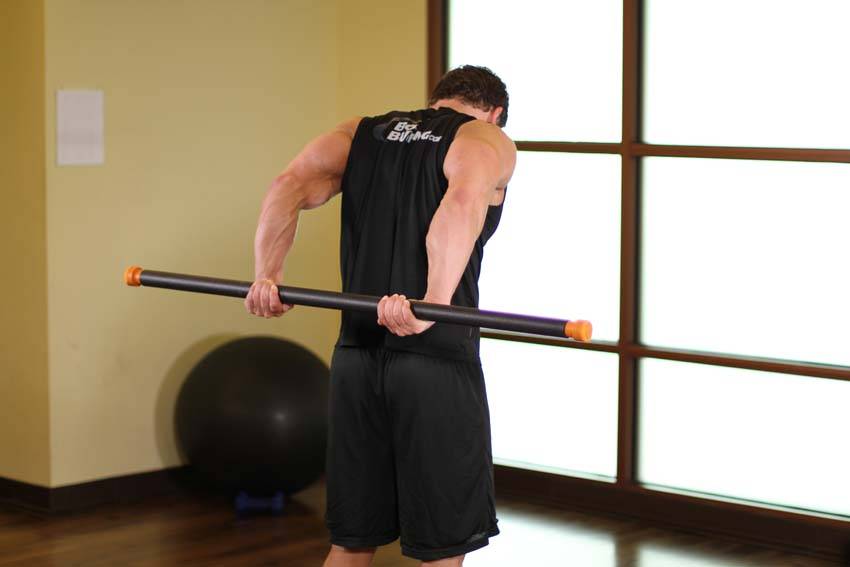 Round The World Shoulder Stretch - Step 1