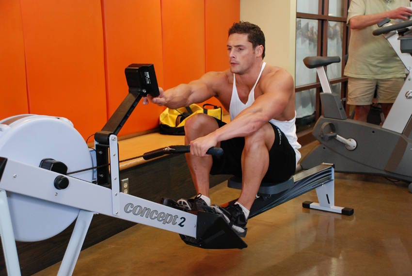 Rowing, Stationary - Step 0