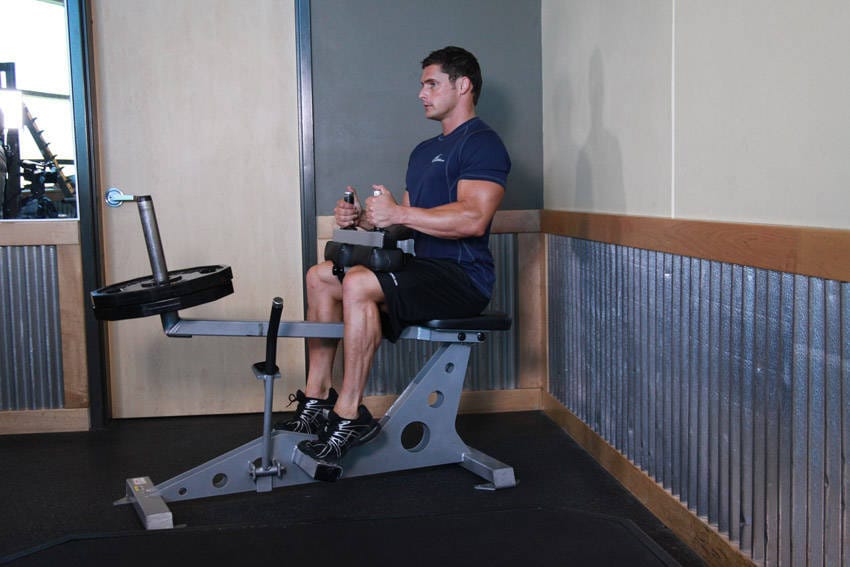 Seated Calf Raise - Step 1