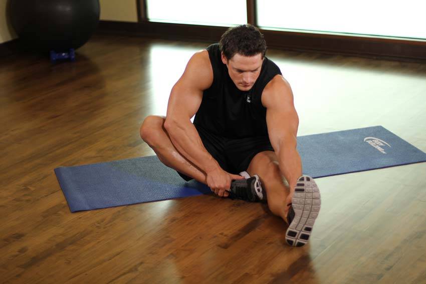 Seated Floor Hamstring Stretch - Step 0