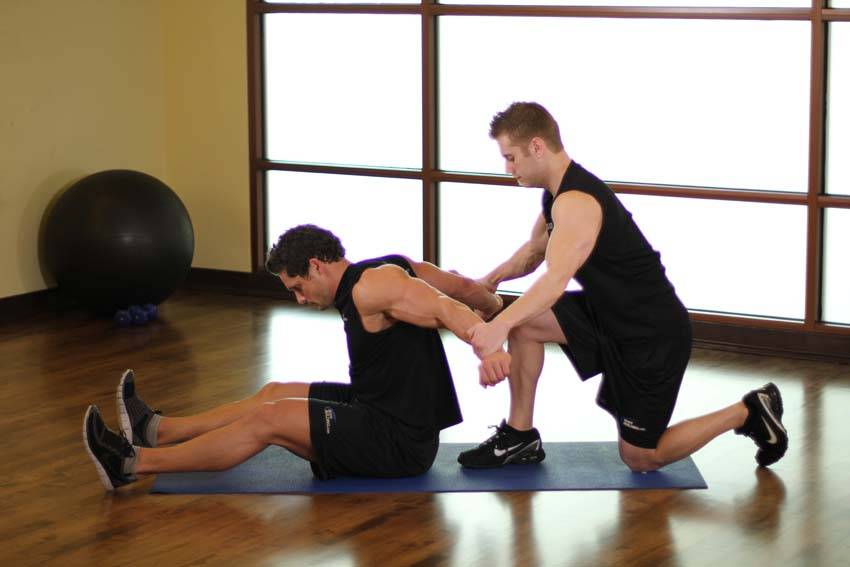 Seated Front Deltoid - Step 0