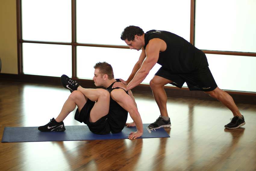 Seated Glute - Step 1