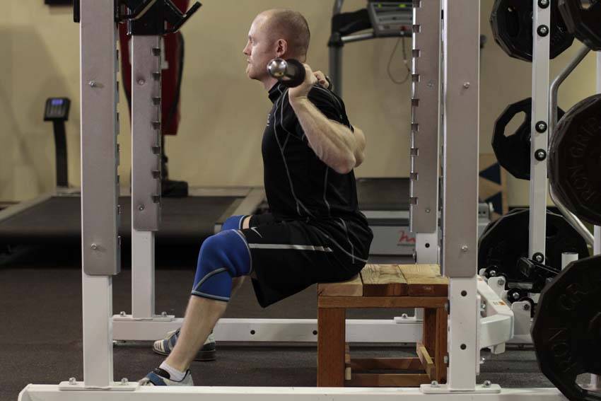 Seated Good Mornings - Step 0