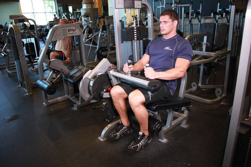 Seated Leg Curl - Step 1