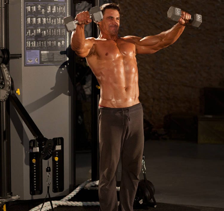 Side Laterals to Front Raise - Step 1