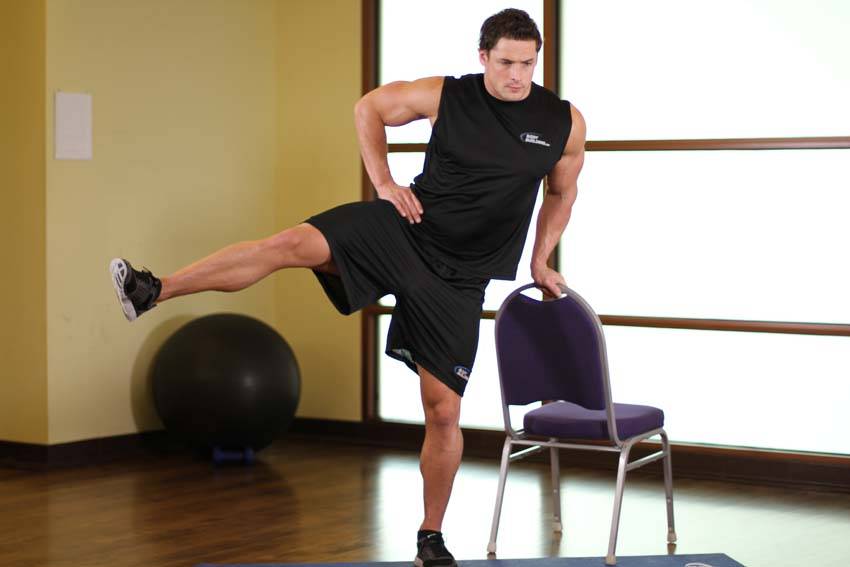Side Leg Raises - Step 1