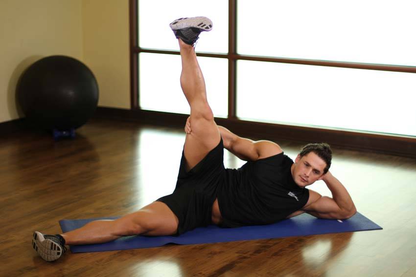 Side Lying Groin Stretch - Step 1