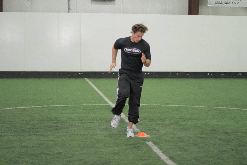 Single-Cone Sprint Drill - Step 0