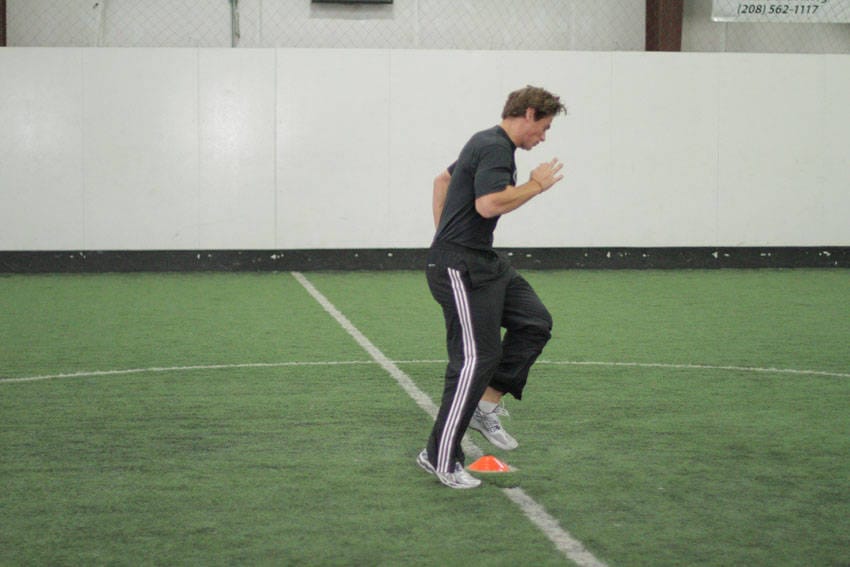 Single-Cone Sprint Drill - Step 1