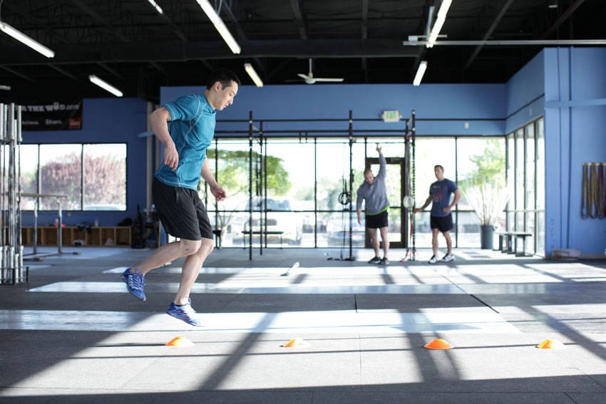 Single-Leg Hop Progression - Step 1