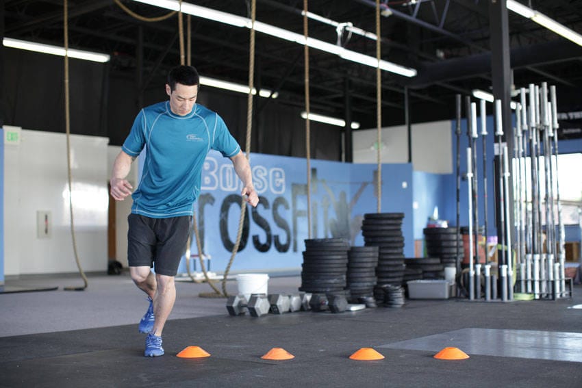 Single-Leg Lateral Hop - Step 0