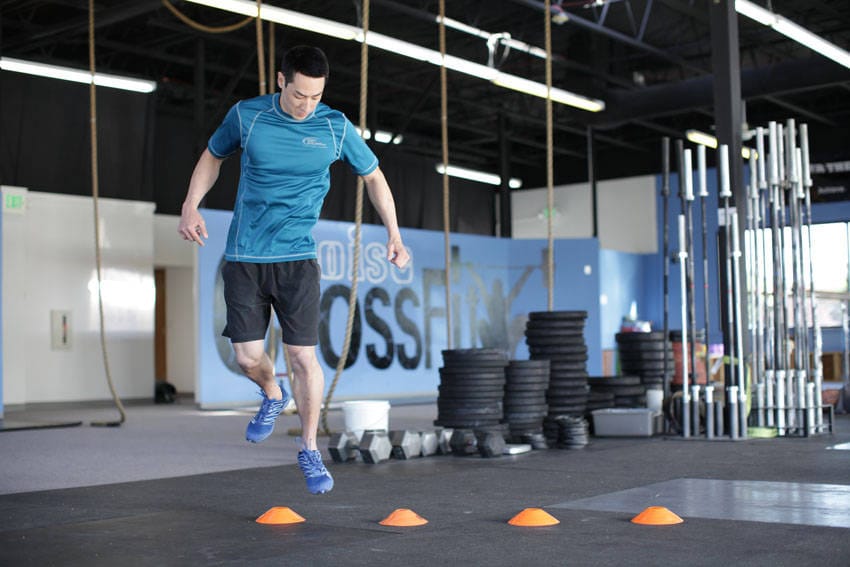 Single-Leg Lateral Hop - Step 1