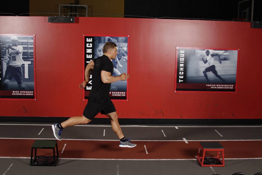 Single-Leg Stride Jump - Step 1