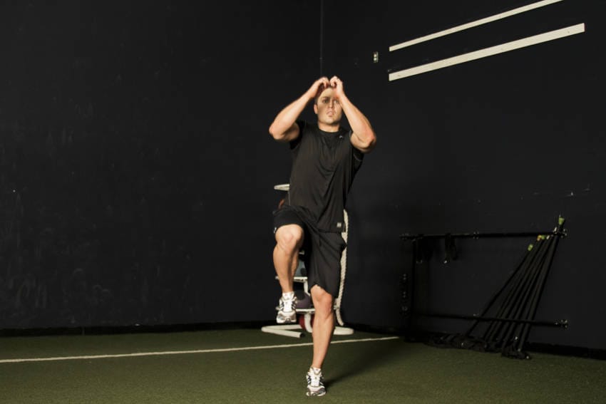 Single Leg Butt Kick - Step 1
