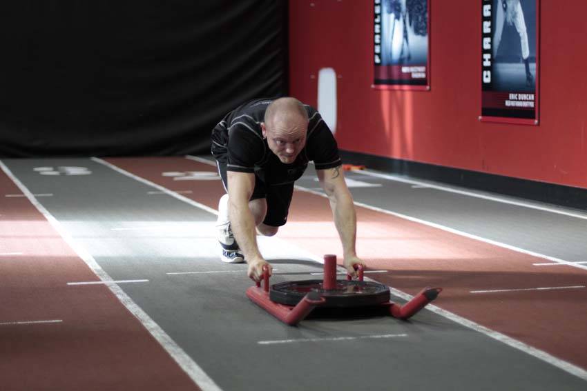 Sled Push - Step 0