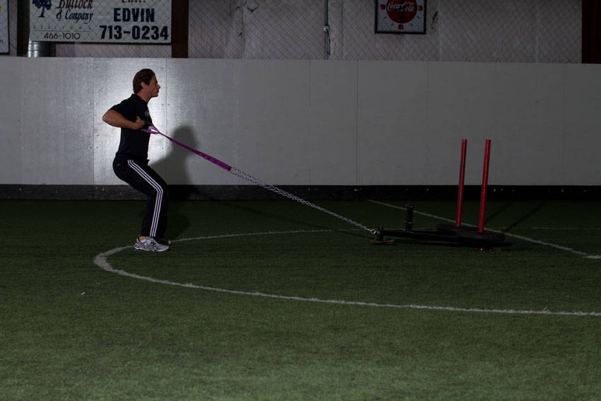 Sled Row - Step 1