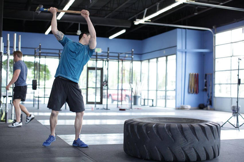 Sledgehammer Swings - Step 1