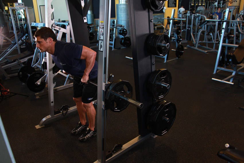 Smith Machine Bent Over Row - Step 1