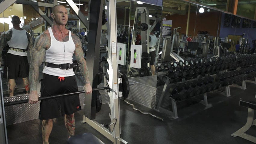 Smith Machine Hang Power Clean - Step 0