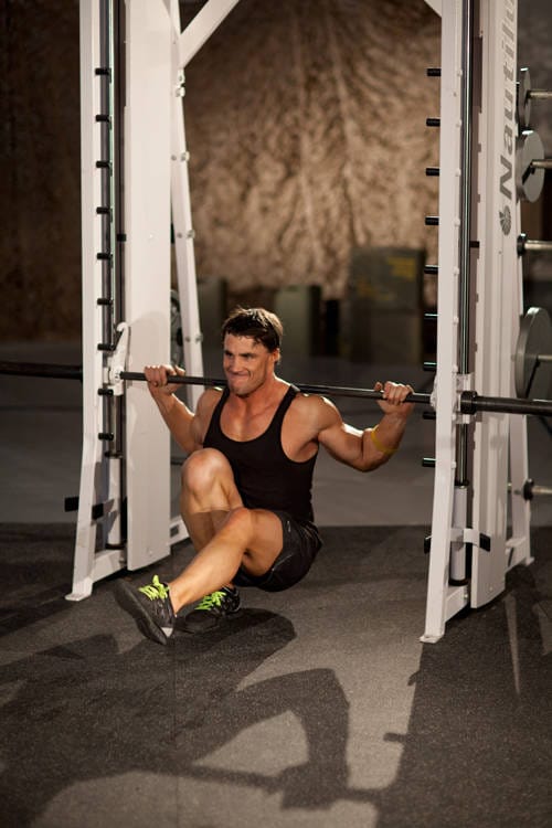 Smith Machine Pistol Squat - Step 1