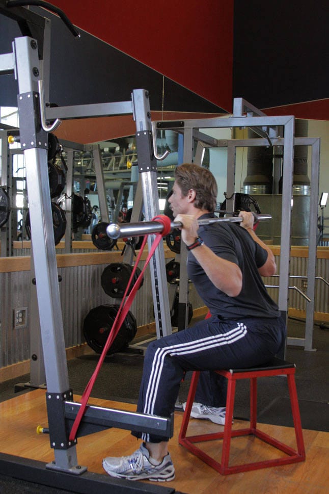 Speed Box Squat - Step 1