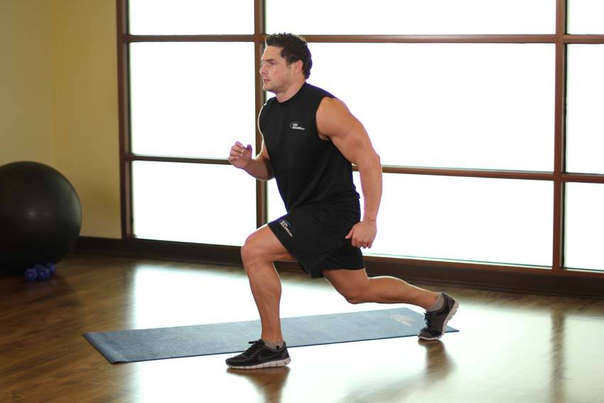 Split Squats - Step 1