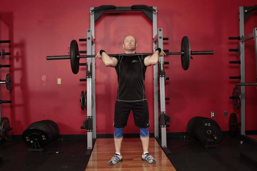 Squat Jerk - Step 0