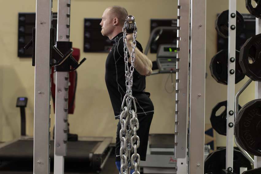 Squat with Chains - Step 0