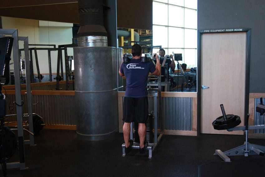 Standing Calf Raises - Step 0