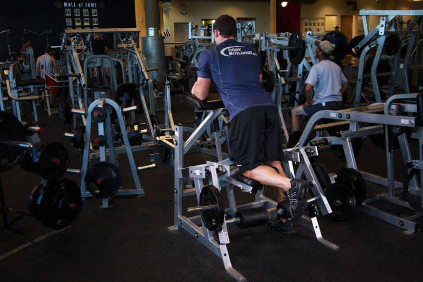 Standing Leg Curl - Step 0