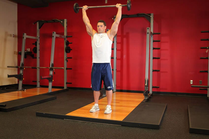 Standing Military Press - Step 1
