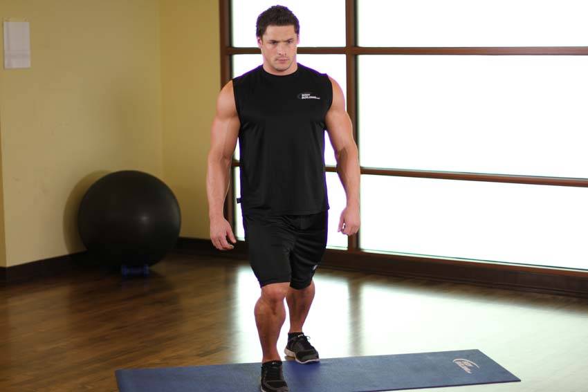 Standing Soleus And Achilles Stretch - Step 1
