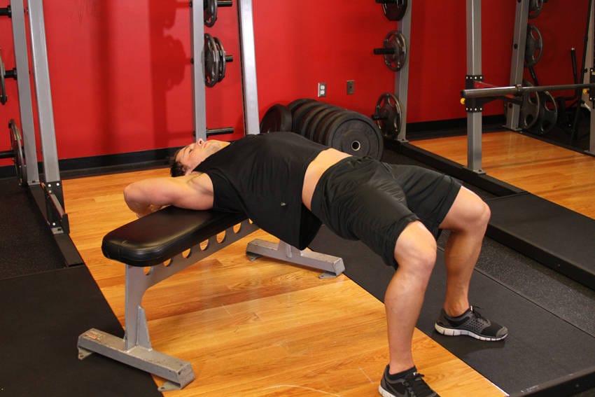 Straight-Arm Dumbbell Pullover - Step 1