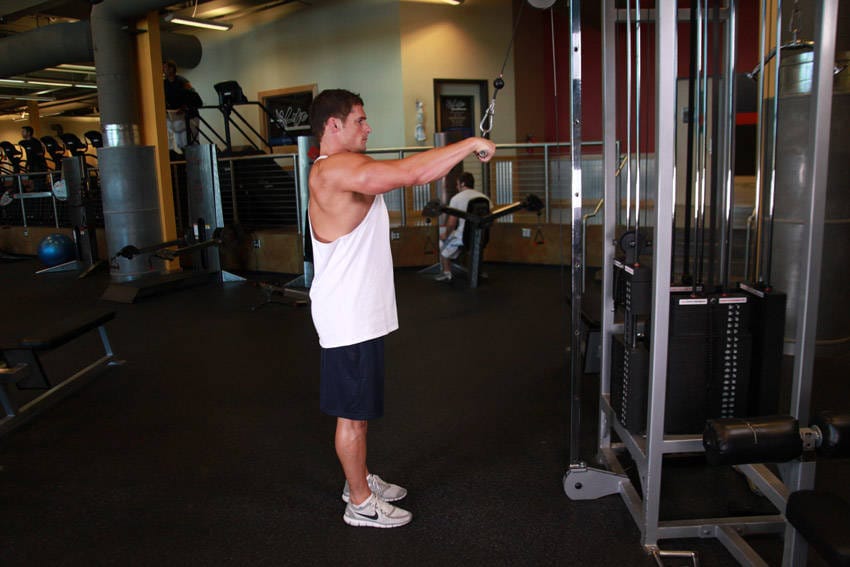 Straight-Arm Pulldown - Step 0