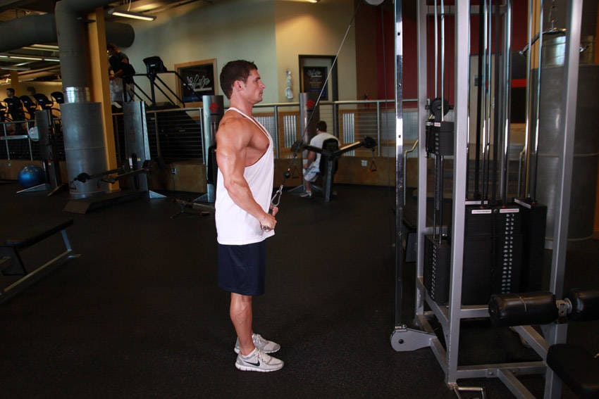 Straight-Arm Pulldown - Step 1