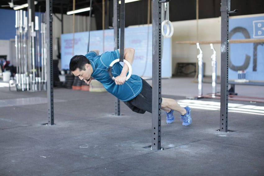 Suspended Push-Up - Step 0
