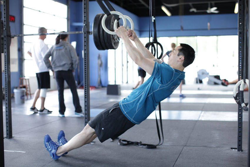 Suspended Row - Step 0