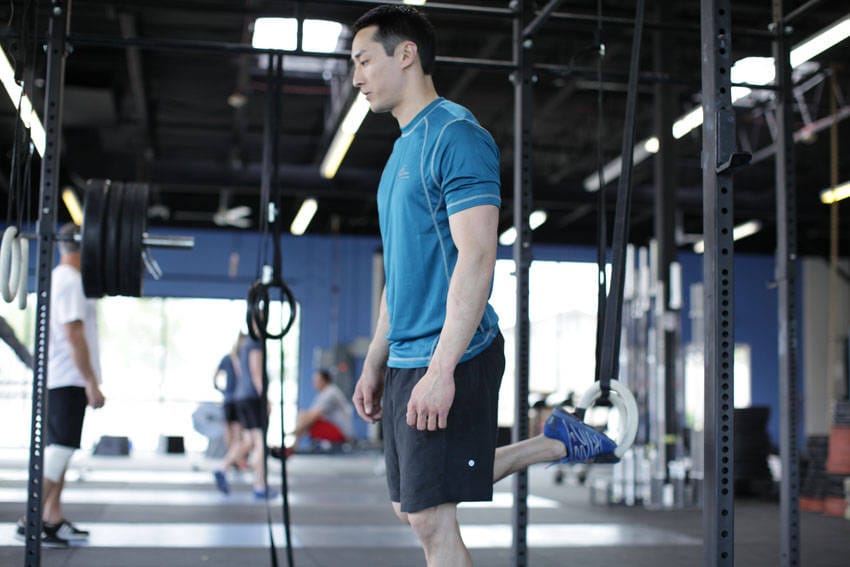 Suspended Split Squat - Step 0
