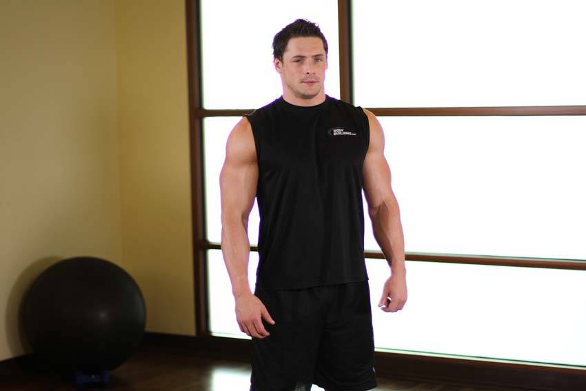 Tricep Side Stretch - Step 0