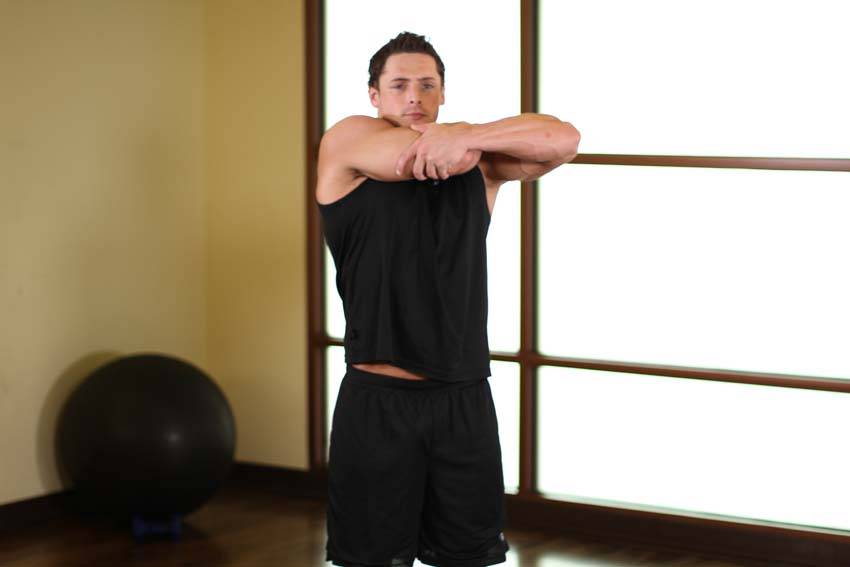 Tricep Side Stretch - Step 1