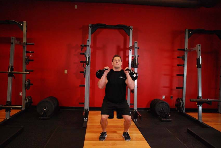 Two-Arm Kettlebell Jerk - Step 0