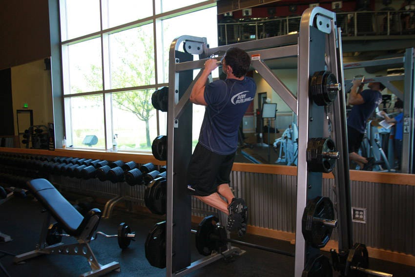 V-Bar Pullup - Step 0
